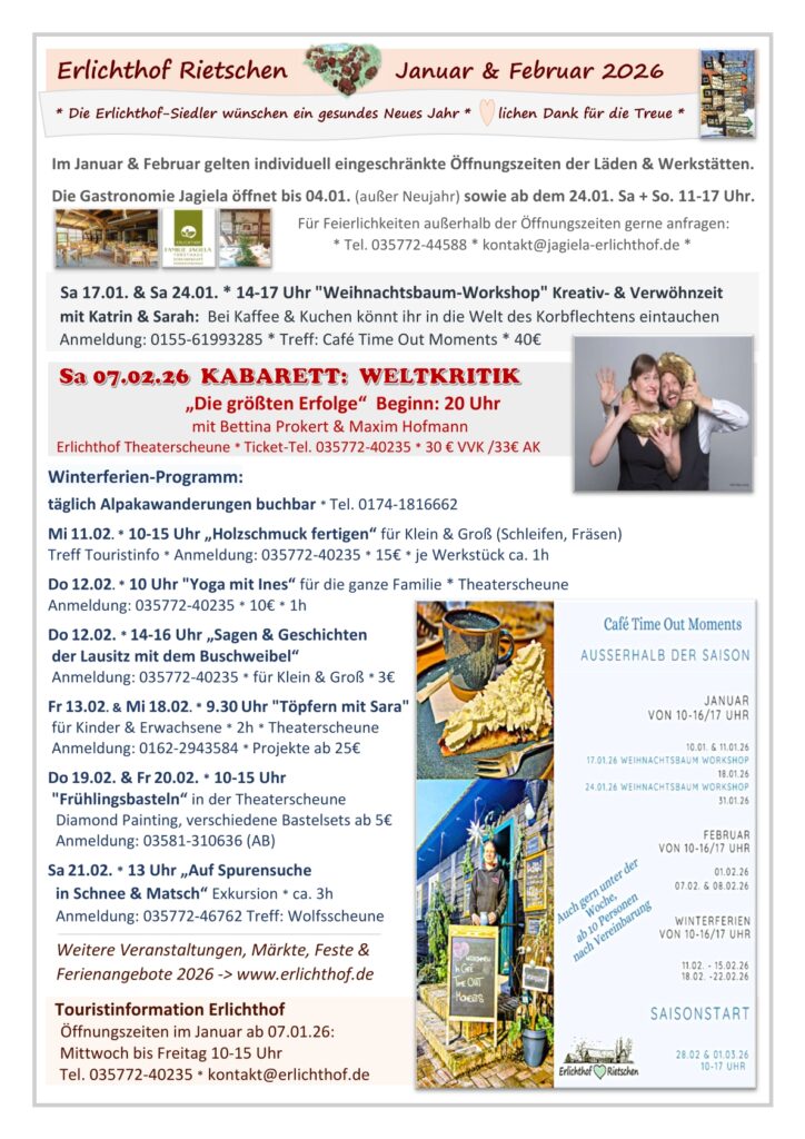 Programm Januar / Februar