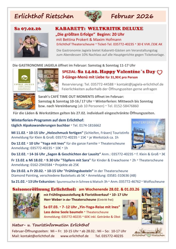 Programm Januar / Februar